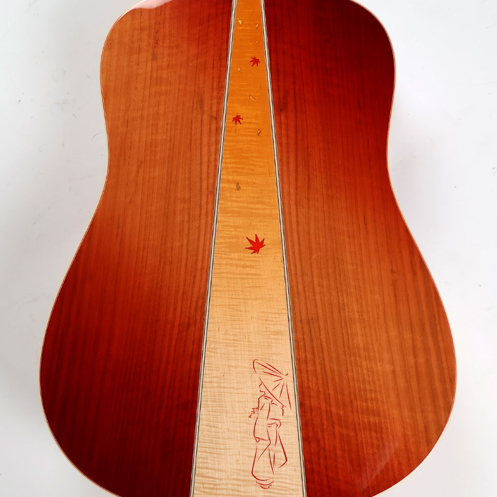 【中古】 アコースティックギター Headway HD SHIKIZAKURA ’23 SF,S-ESU/ATB 2023年製 ヘッドウェイ 四季桜シリーズ ボディ