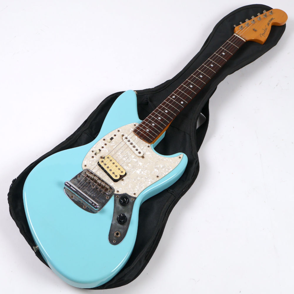 【中古】 エレキギター Fender Japan JAG-70 SBL Jag-Stang Sonic Blue 2002-2003年製 フェンダージャパン ジャグスタング カート・コバーンモデル Kurt Kobain JagStang