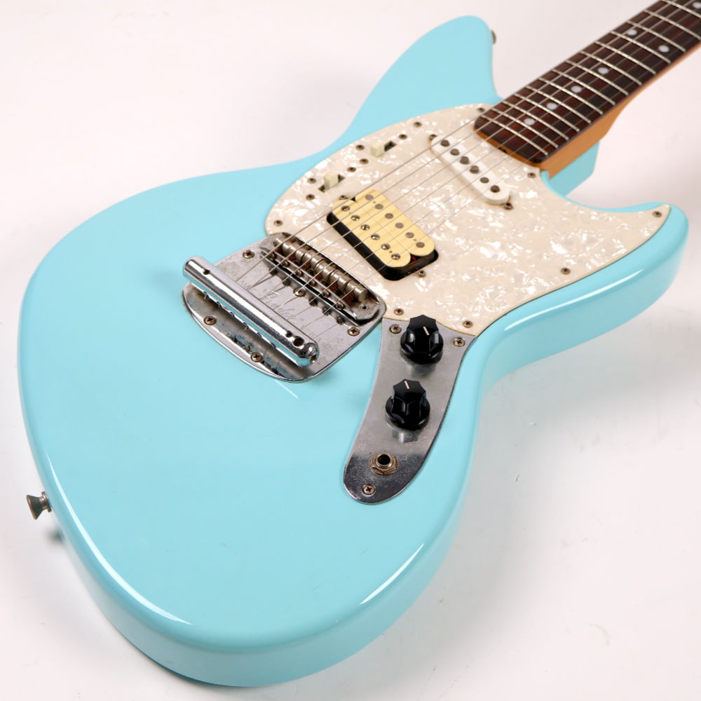 【中古】 エレキギター Fender Japan JAG-70 SBL Jag-Stang Sonic Blue 2002-2003年製 フェンダージャパン ジャグスタング カート・コバーンモデル Kurt Kobain JagStang トップ