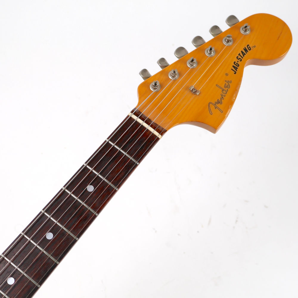 【中古】 エレキギター Fender Japan JAG-70 SBL Jag-Stang Sonic Blue 2002-2003年製 フェンダージャパン ジャグスタング カート・コバーンモデル Kurt Kobain JagStang ネック