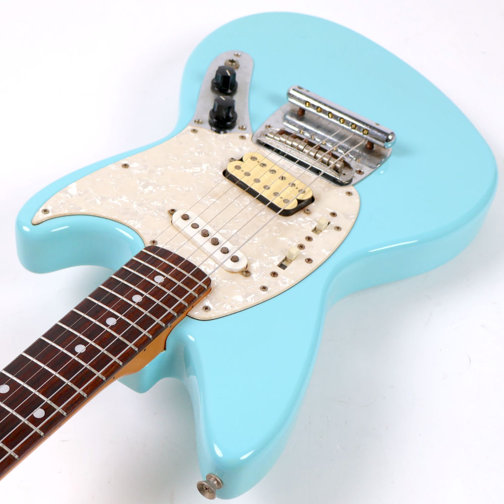 【中古】 エレキギター Fender Japan JAG-70 SBL Jag-Stang Sonic Blue 2002-2003年製 フェンダージャパン ジャグスタング カート・コバーンモデル Kurt Kobain JagStang ネックジョイント側