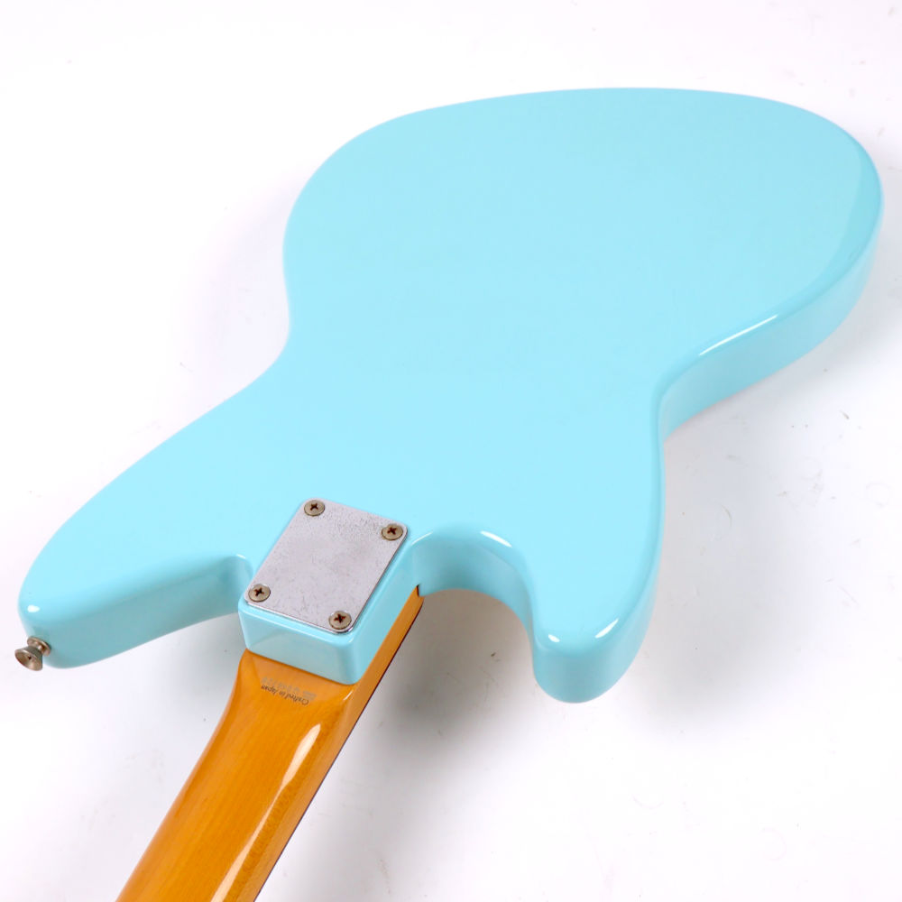 【中古】 エレキギター Fender Japan JAG-70 SBL Jag-Stang Sonic Blue 2002-2003年製 フェンダージャパン ジャグスタング カート・コバーンモデル Kurt Kobain JagStang ネックヒール側