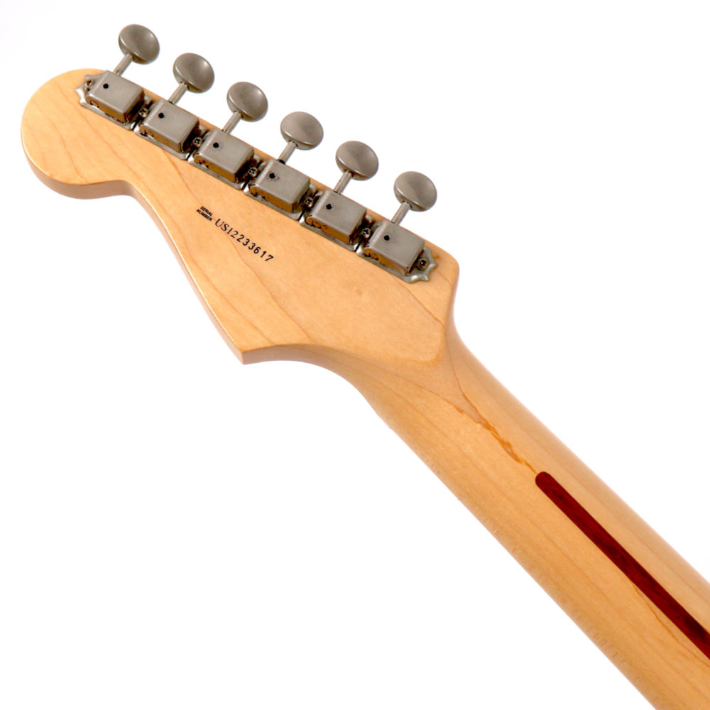 【中古】 エレキギター Fender Eric Clapton Stratocaster Maple Fingerboard Black 2012年製 Vintage Noiselessピックアップ搭載 フェンダー エリック・クラプトンモデル ブラッキー ヘッド裏