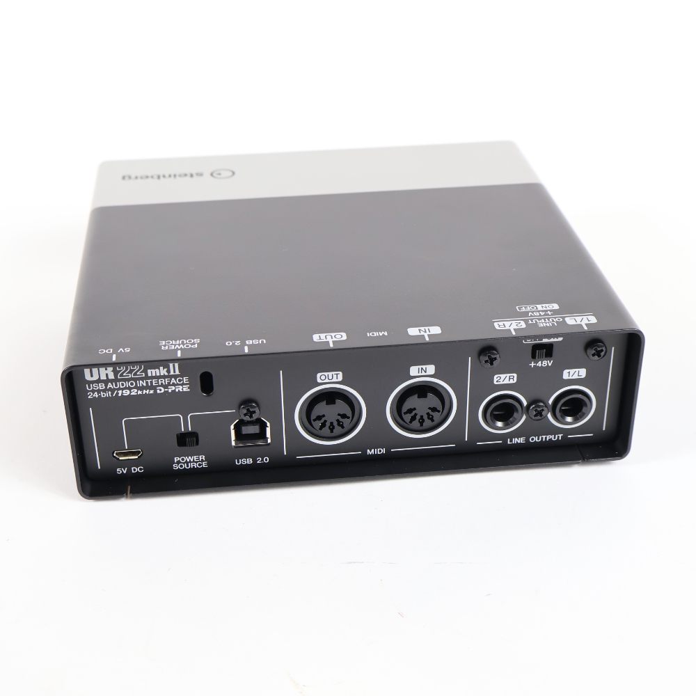 【中古】 オーディオインターフェイス Steinberg UR22mkII スタインバーグ USBオーディオインターフェース UR22 mk2 詳細画像