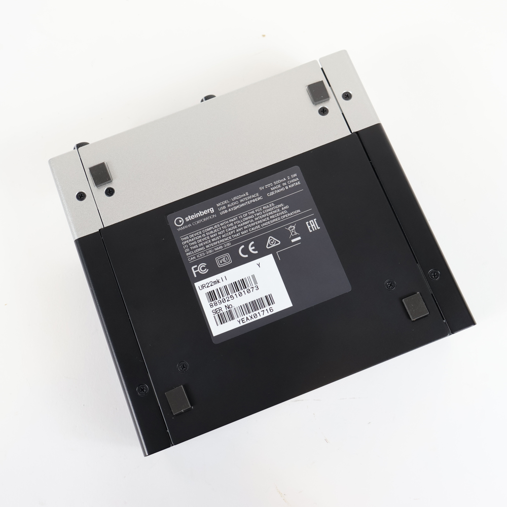 【中古】 オーディオインターフェイス Steinberg UR22mkII スタインバーグ USBオーディオインターフェース UR22 mk2 詳細画像
