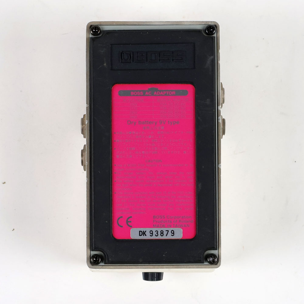 【中古】 デジタルディレイ エフェクター BOSS DD-5 Digtal Delay ギターエフェクター ディレイ 裏面