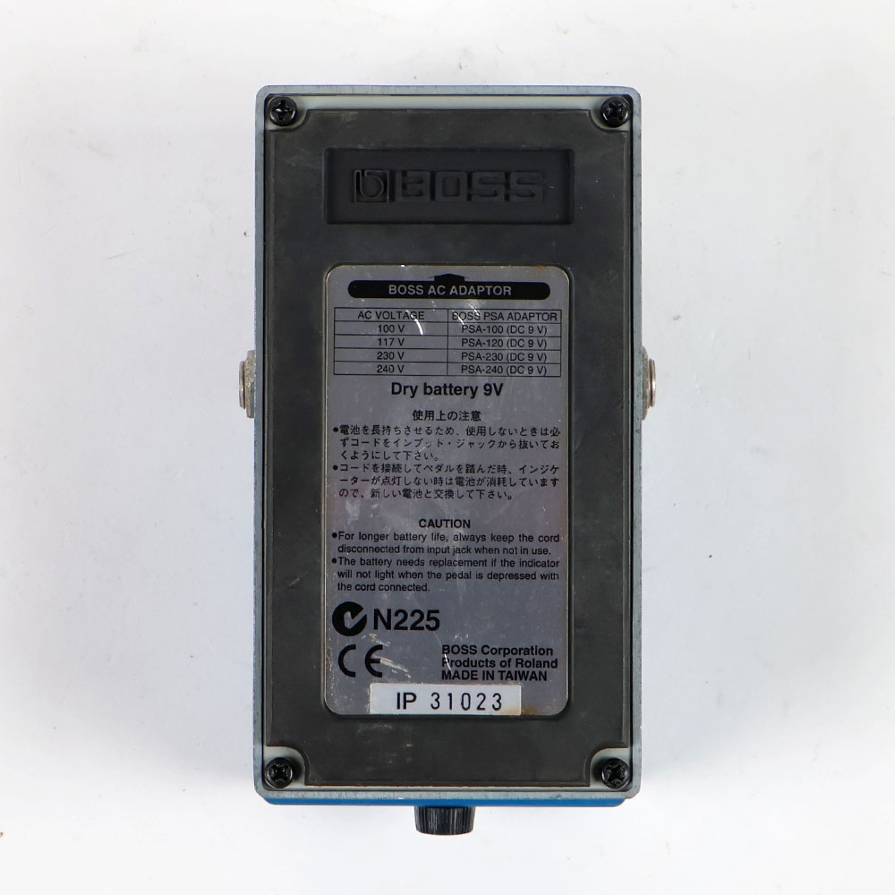 【中古】 ブルースドライバー エフェクター BOSS BD-2 Blues Driver ギターエフェクター オーバードライブ ブルドラ 裏面