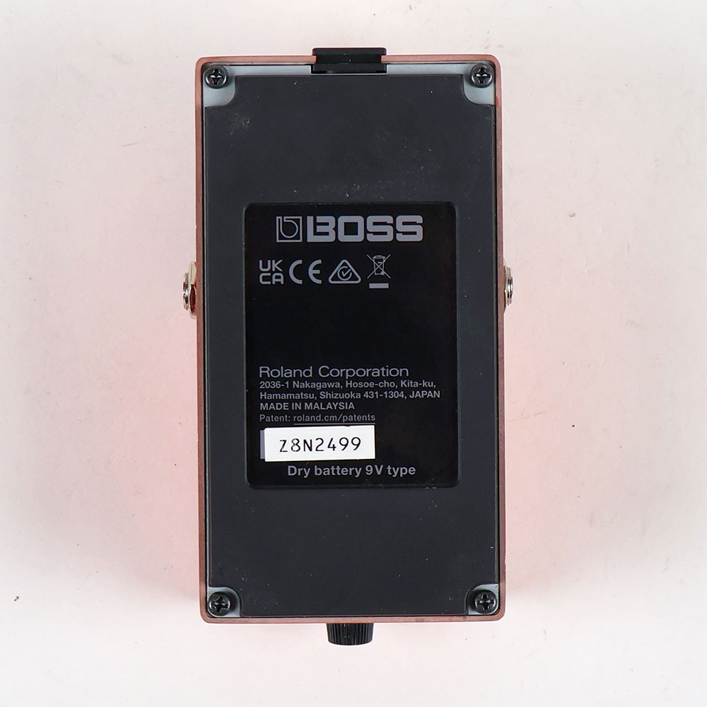 【中古】メガディストーション エフェクター BOSS MD-2 Mega Distortion ギターエフェクター ディストーション 裏面