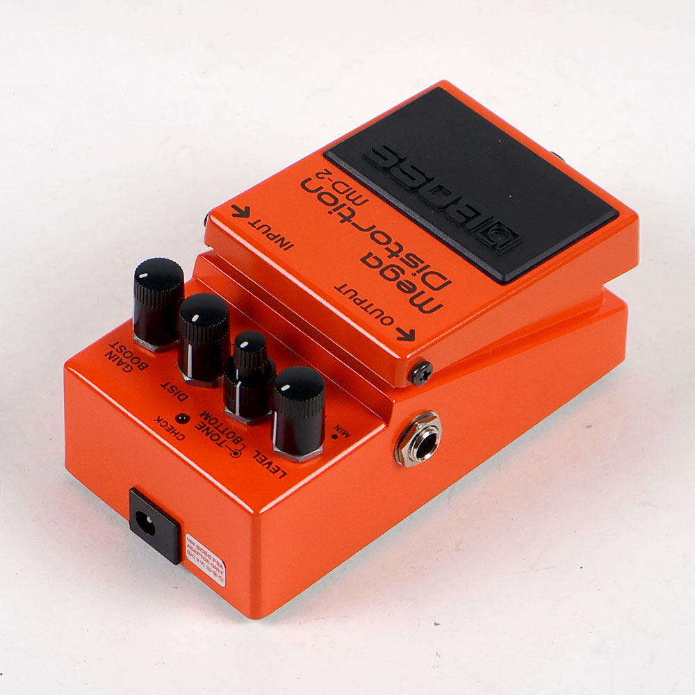 【中古】メガディストーション エフェクター BOSS MD-2 Mega Distortion ギターエフェクター ディストーション 全体
