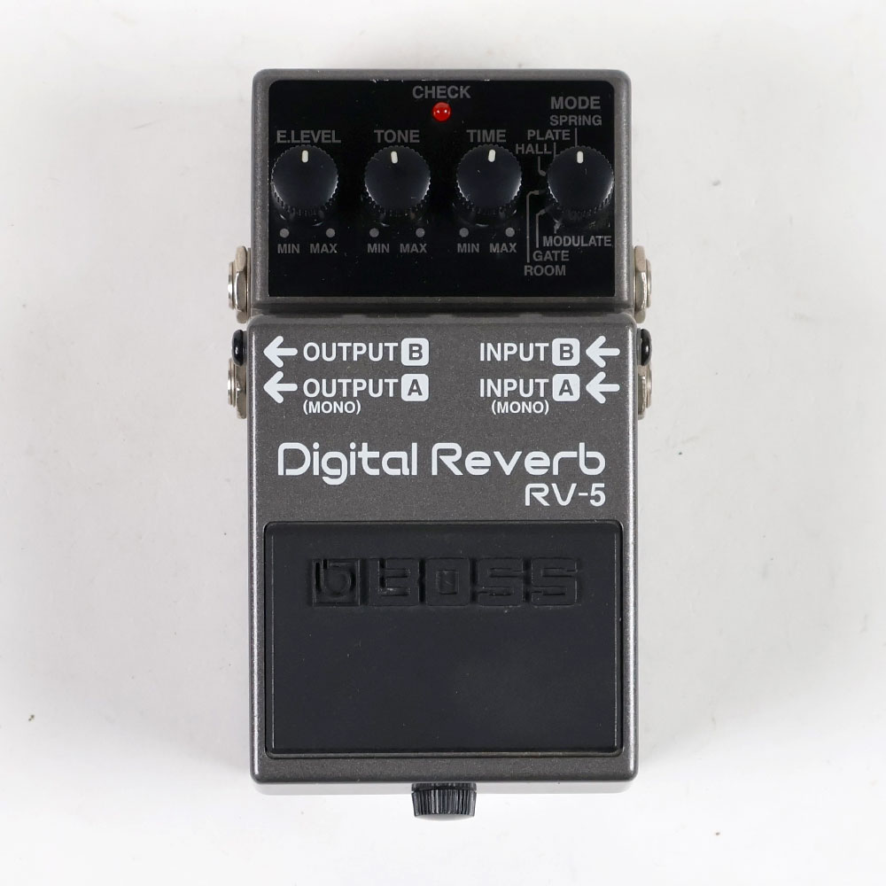 【中古】デジタルリバーブ エフェクター BOSS RV-5 Digital Reverb ボス リヴァーブ エフェクター