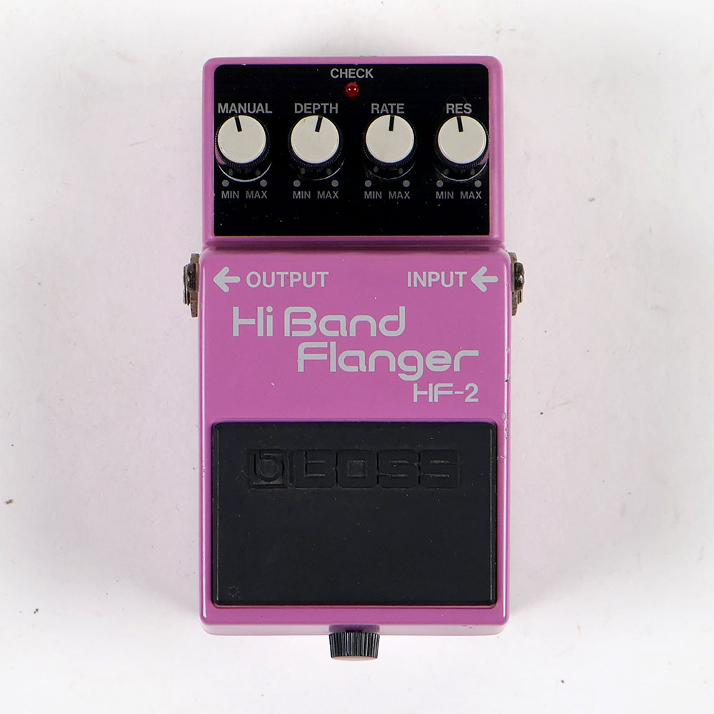 【中古】ハイバンドフランジャー エフェクター BOSS HF-2 Hi Band Flanger Made in Japan ボス ギターエフェクター