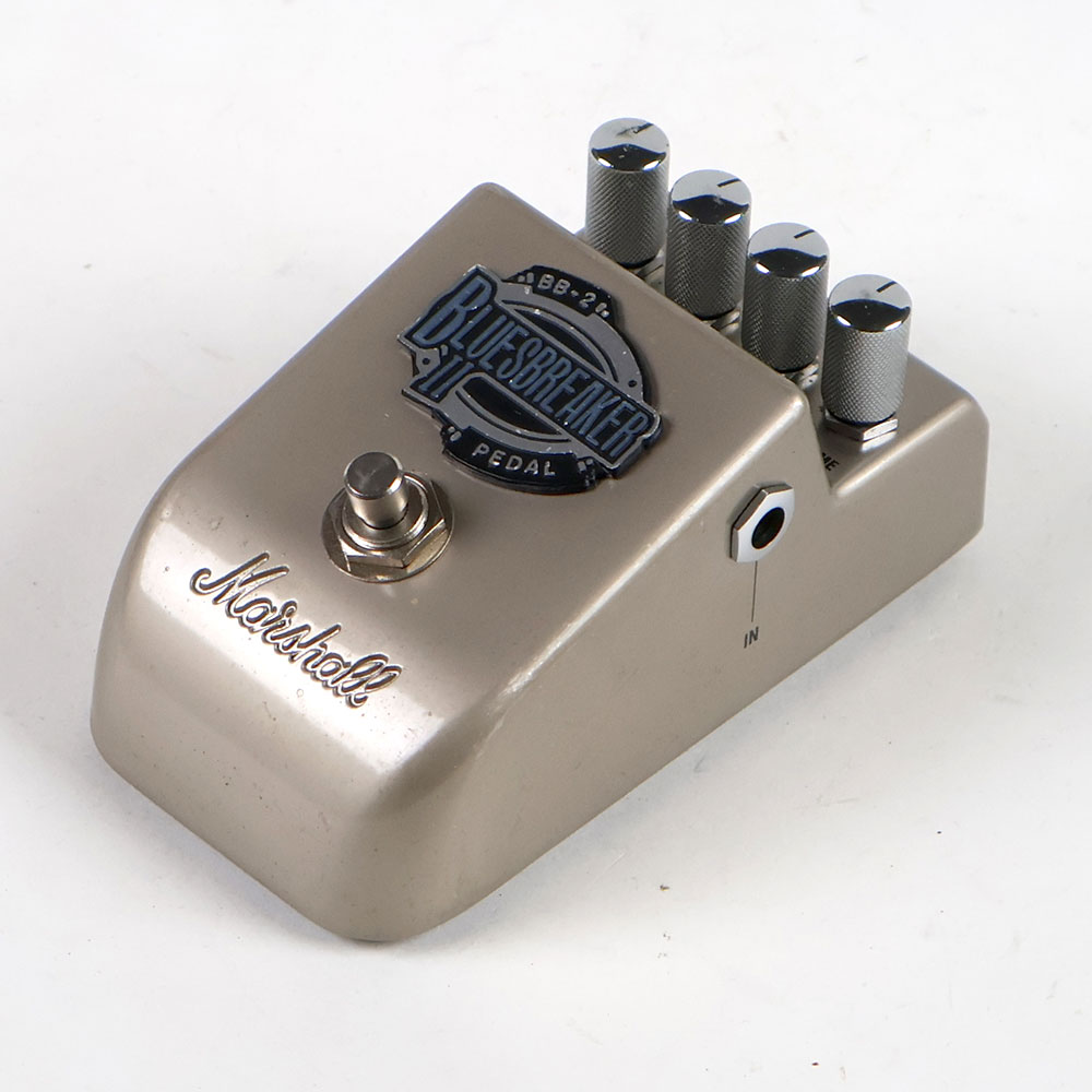 【中古】 オーバードライブ エフェクター MARSHALL マーシャル BB-2 Bluesbreaker II ギターエフェクター 全体