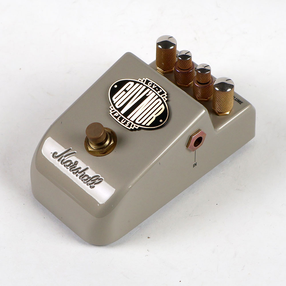 【中古】 オーバードライブ エフェクター  MARSHALL Gv-2 Guv’Nor Plus ギターエフェクター 全体