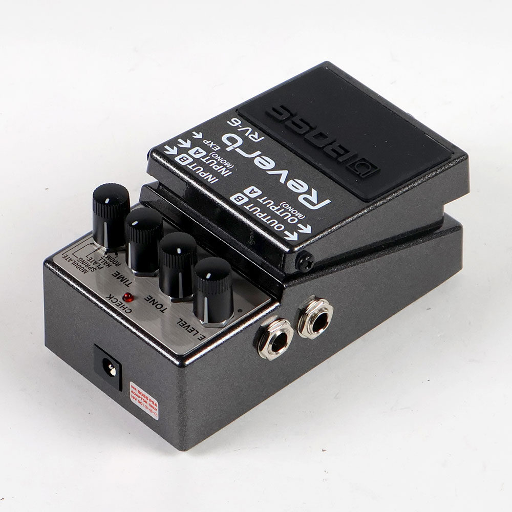【中古】リバーブ エフェクター BOSS RV-6 Reverb ボス リヴァーブ エフェクター 全体
