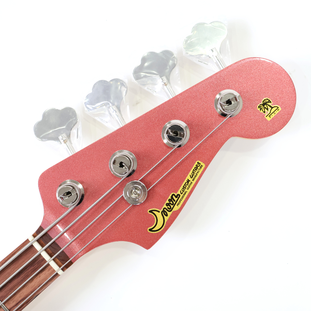 アウトレット Moon ムーン JB-4C BM/R CR エレキベース マッチングヘッド仕様 詳細画像