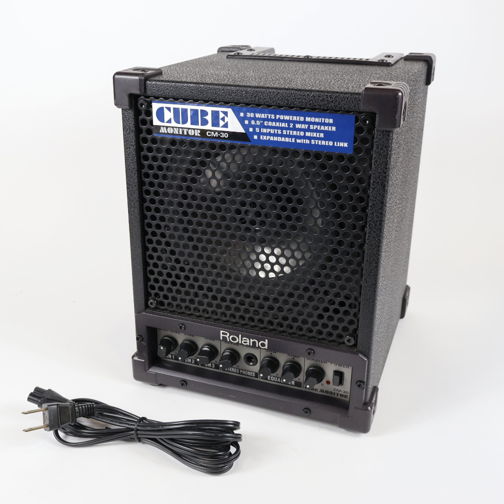 【中古】モニタースピーカー ROLAND CM-30 ポータブルミキシングモニター