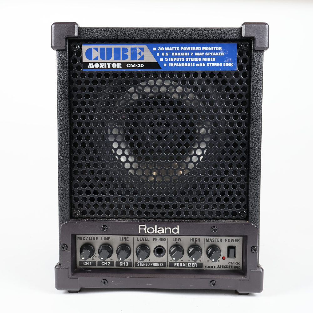 【中古】モニタースピーカー ROLAND CM-30 ポータブルミキシングモニター 詳細画像