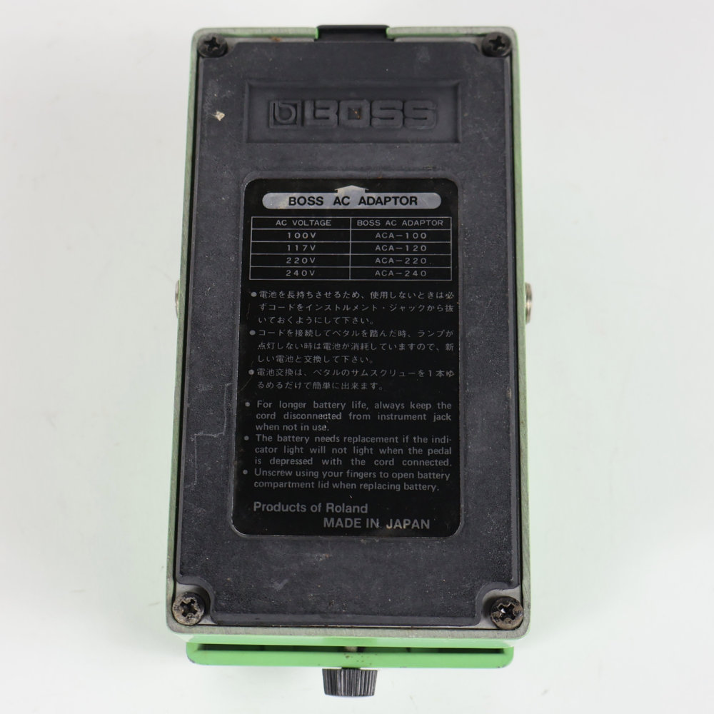 【中古】フェイザー エフェクター BOSS PH-1r Phaser Made in Japan ギターエフェクター 底面