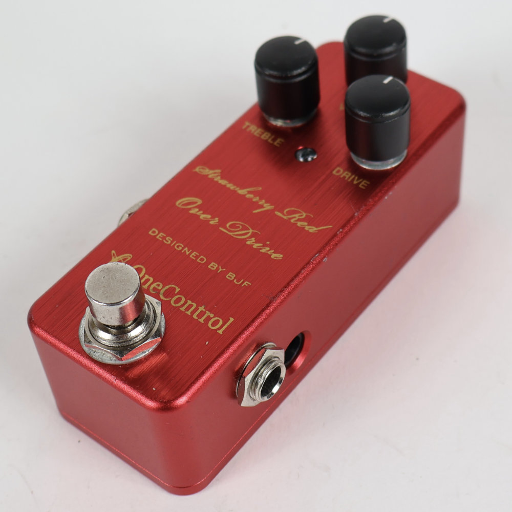 【中古】 オーバードライブ ONE CONTROL STRAWBERRY RED OVER DRIVE ワンコントロール ストロベリーレッド ワンコン 全体