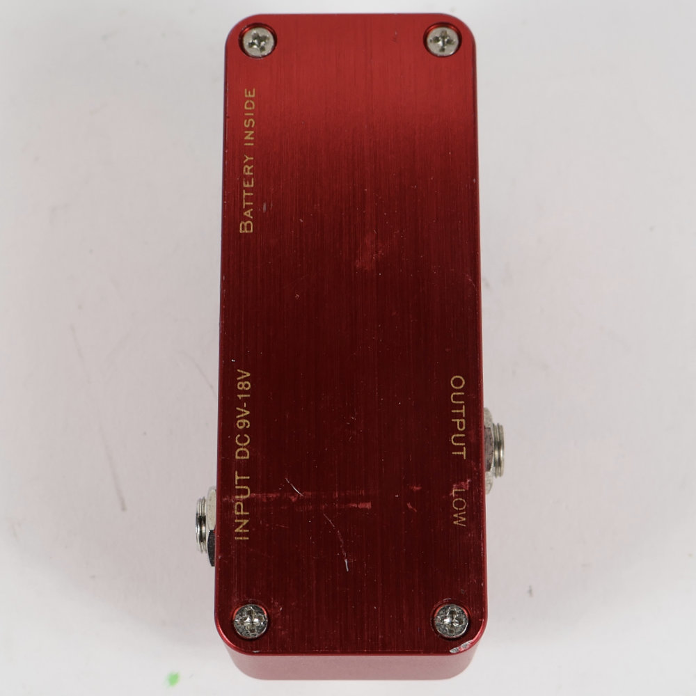 【中古】 オーバードライブ ONE CONTROL STRAWBERRY RED OVER DRIVE ワンコントロール ストロベリーレッド ワンコン 底面