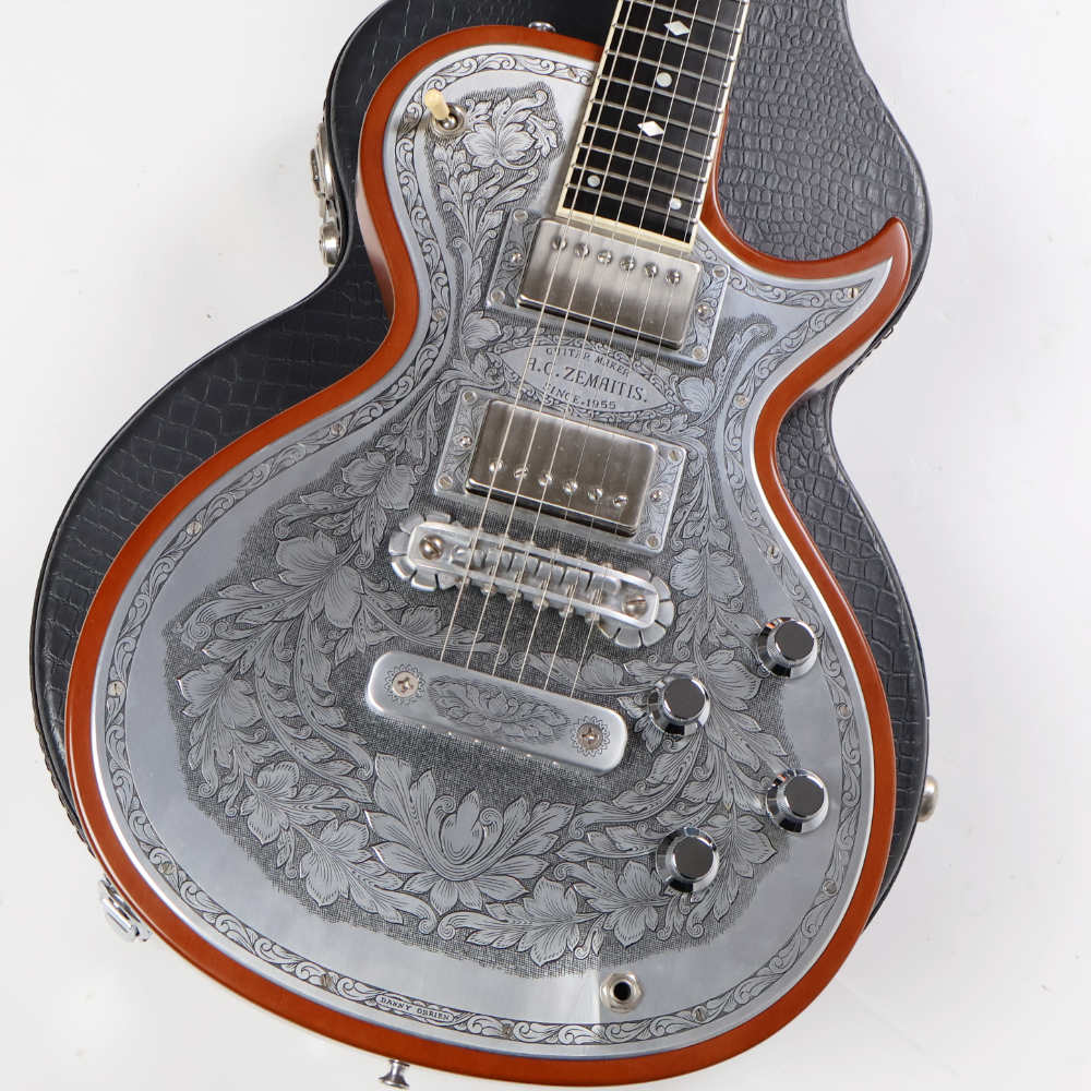 【中古】 エレキギター ZEMAITIS S24MT 2B TONY’S COLLECTION ゼマイティス トニーズコレクション メタルトップ 3.76kg ボディ画像 