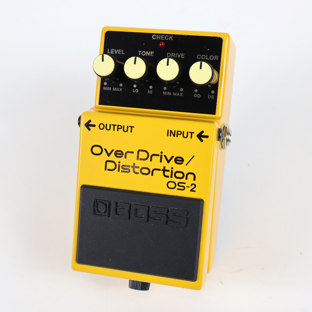 【中古】オーバードライブ ディストーション エフェクター BOSS OS-2 OverDrive Distortion ギターエフェクター 詳細画像