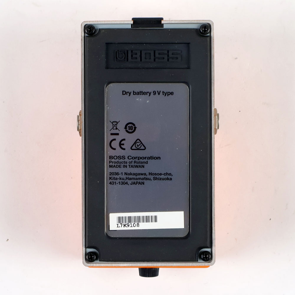 【中古】ディストーション エフェクター BOSS DS-1 Distortion ギターエフェクター 裏面