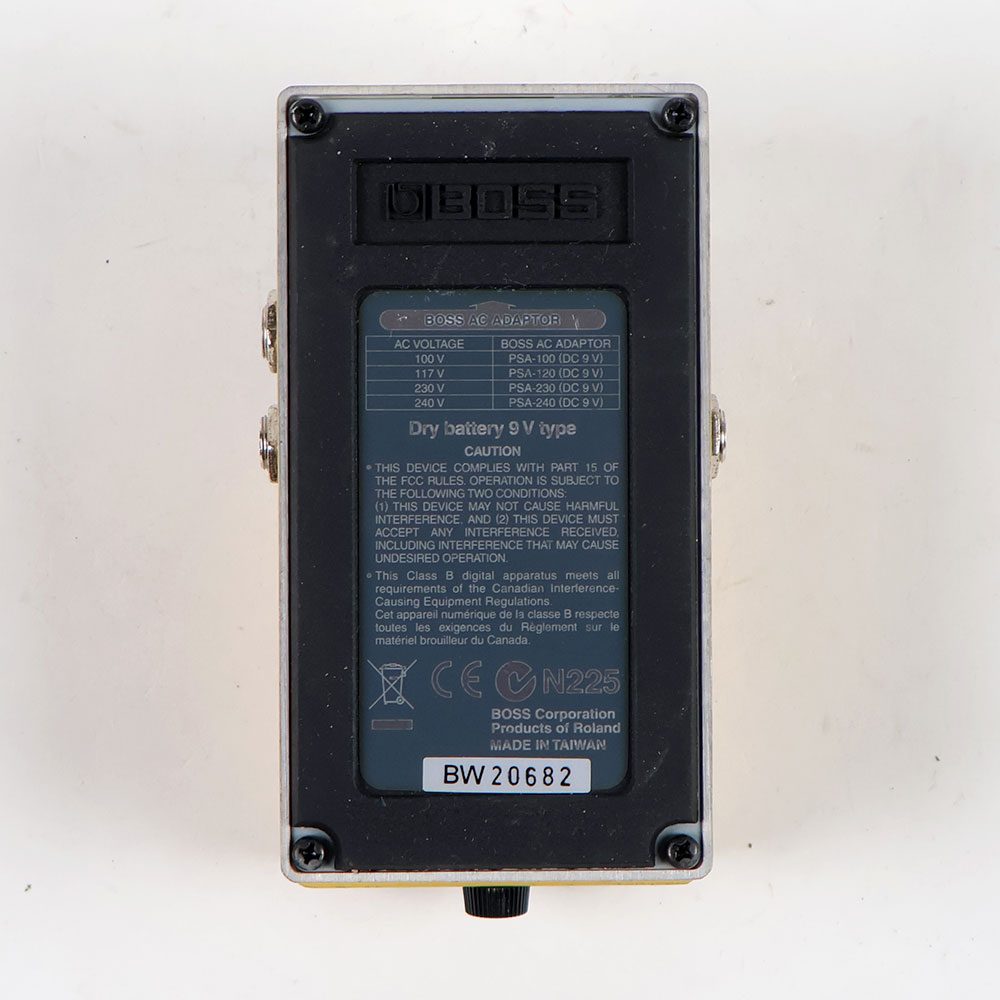 【中古】 エフェクター BOSS FBM-1 Fender 59 Bassman ギターエフェクター 59ベースマン 裏面