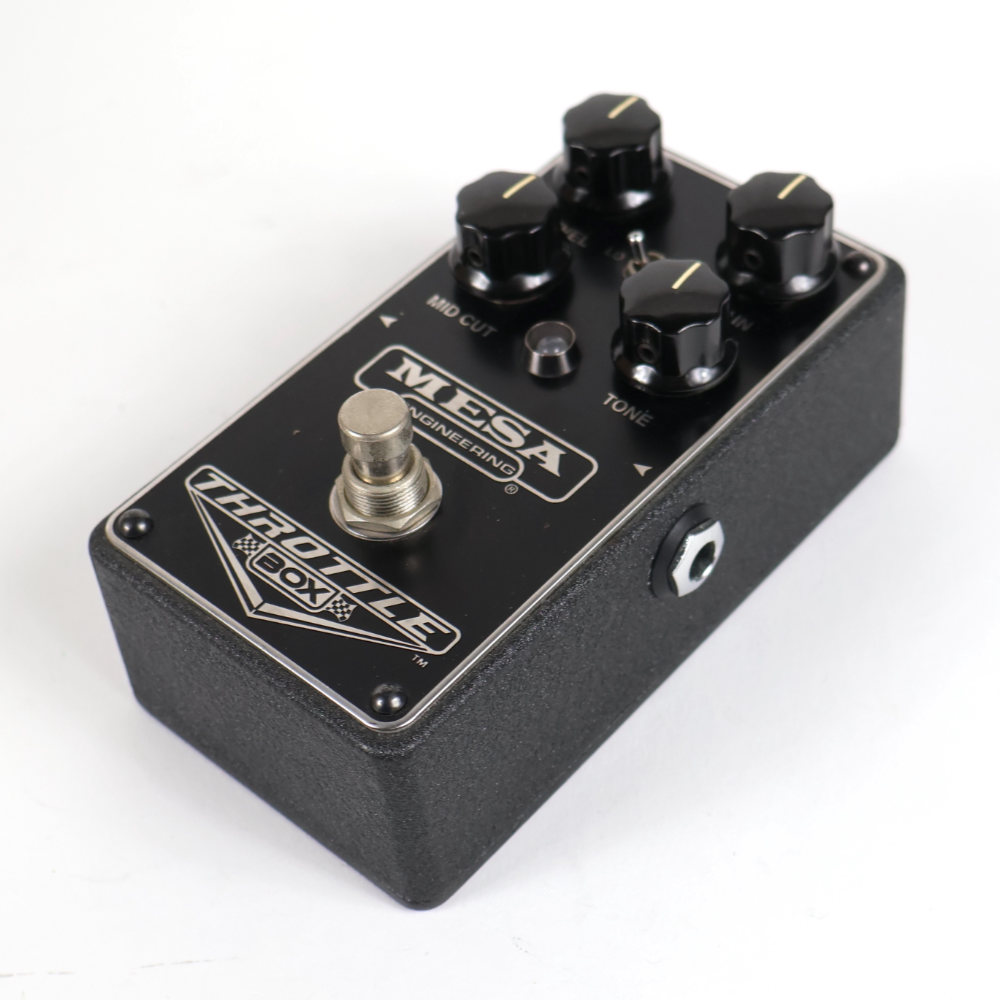【中古】 ディストーション エフェクター MESA/BOOGIE THROTTLE BOX ギターエフェクター 斜めアングル画像