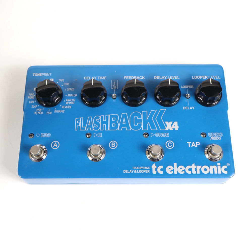 【中古】 ディレイ ルーパー エフェクター tc electronic Flashback X4 Delay ＆ Looper ギターエフェクター