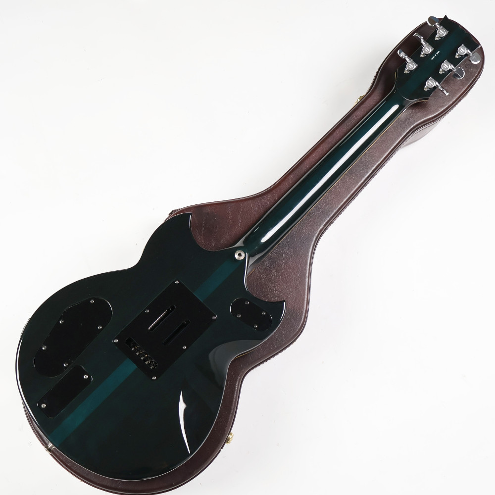 【中古】 エレキギター YAMAHA SG-T2 STN シースルーネイビー 2004年製 高中正義モデル ヤマハ SG MAKAYOSHI TAKANAKA Singnature Model ボディバック画像 