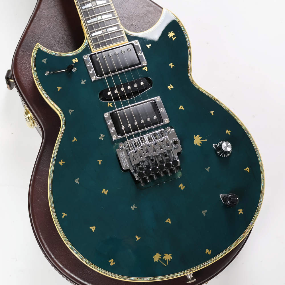 【中古】 エレキギター YAMAHA SG-T2 STN シースルーネイビー 2004年製 高中正義モデル ヤマハ SG MAKAYOSHI TAKANAKA Singnature Model ボディ画像 
