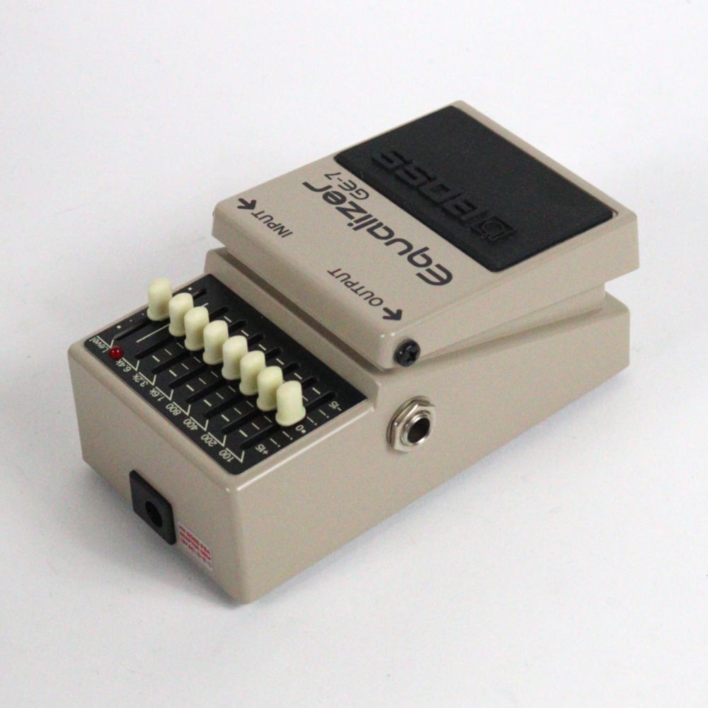 【中古】イコライザー エフェクター BOSS GE-7 Equalizer ギターエフェクター リア斜めアングル画像