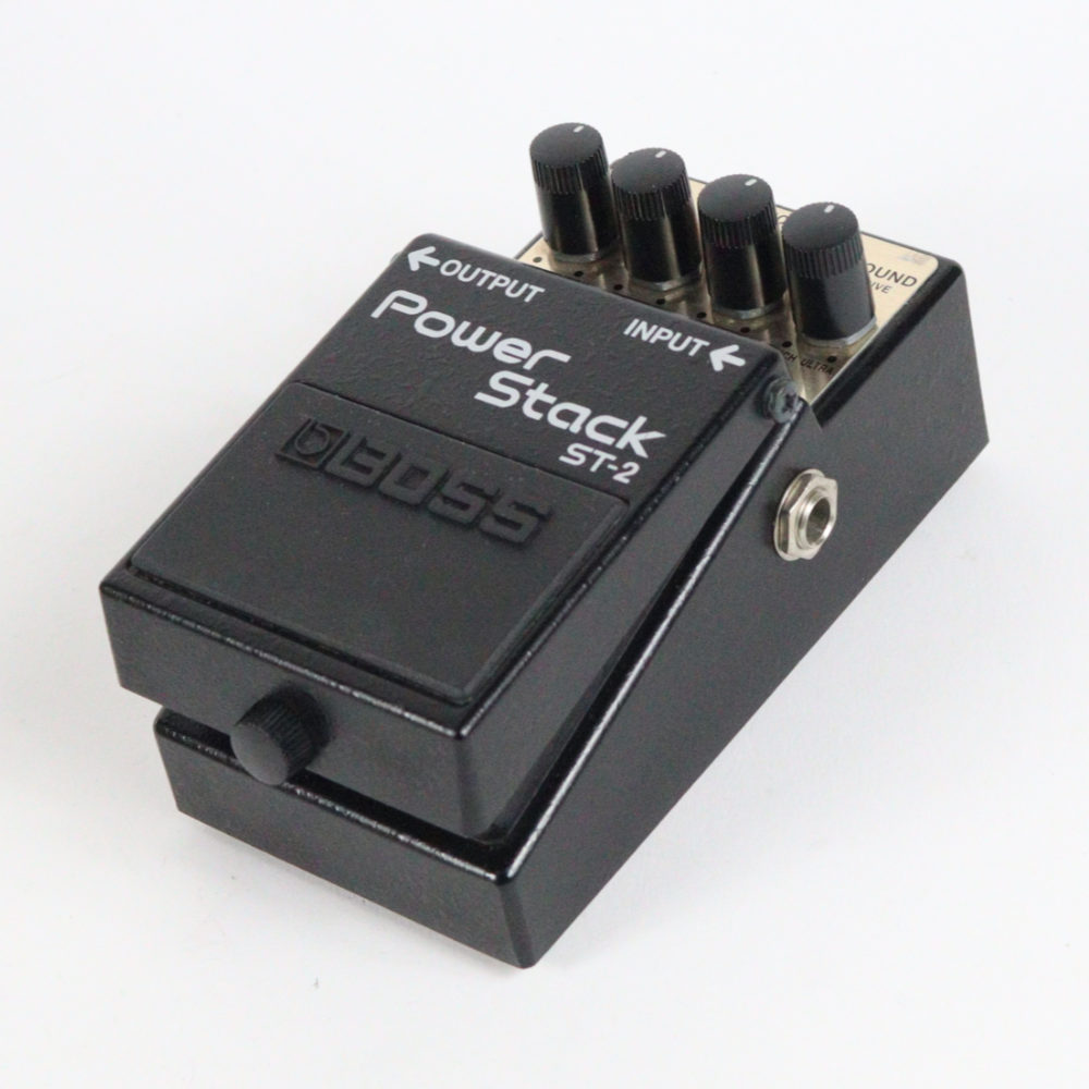 【中古】 ディストーション エフェクター BOSS ST-2 Power Stack ギターエフェクター 斜めアングル画像