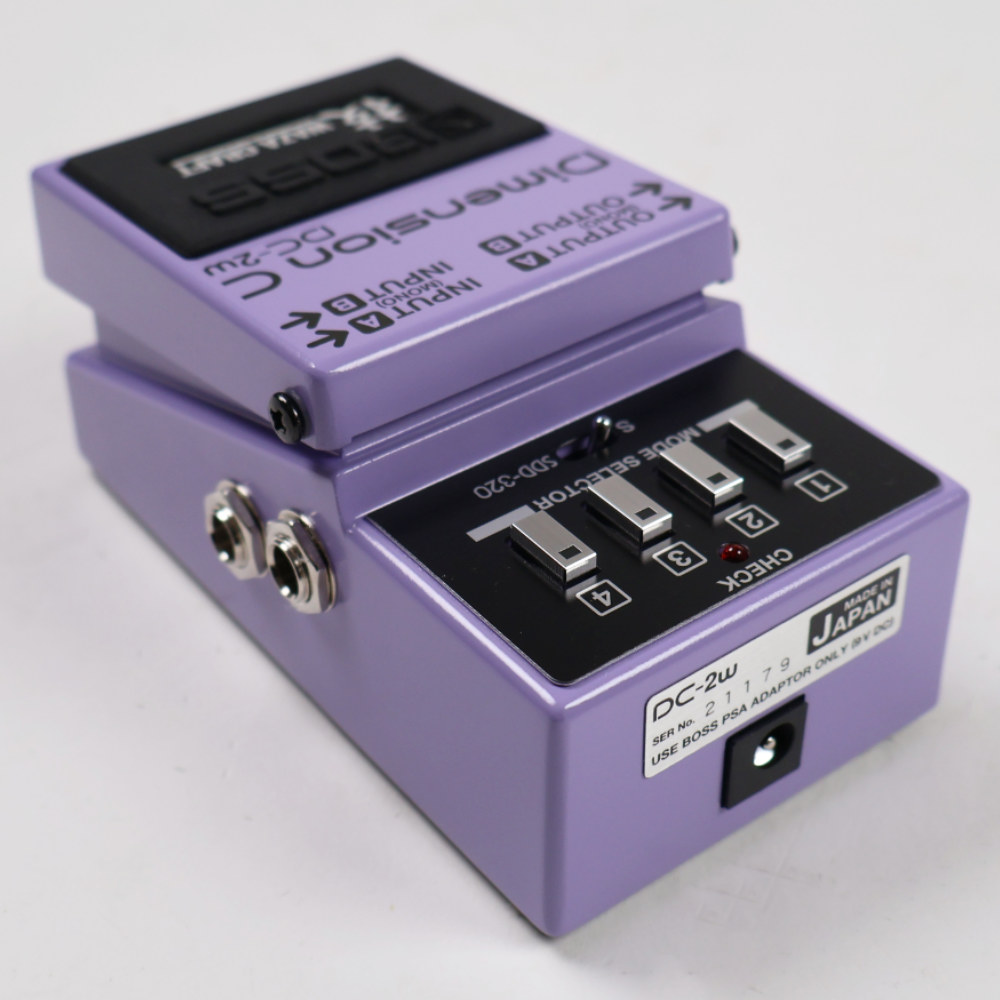【中古】 BOSS DC-2W WAZA CRAFT Dimension C ディメンションコーラス ギターエフェクター 側面