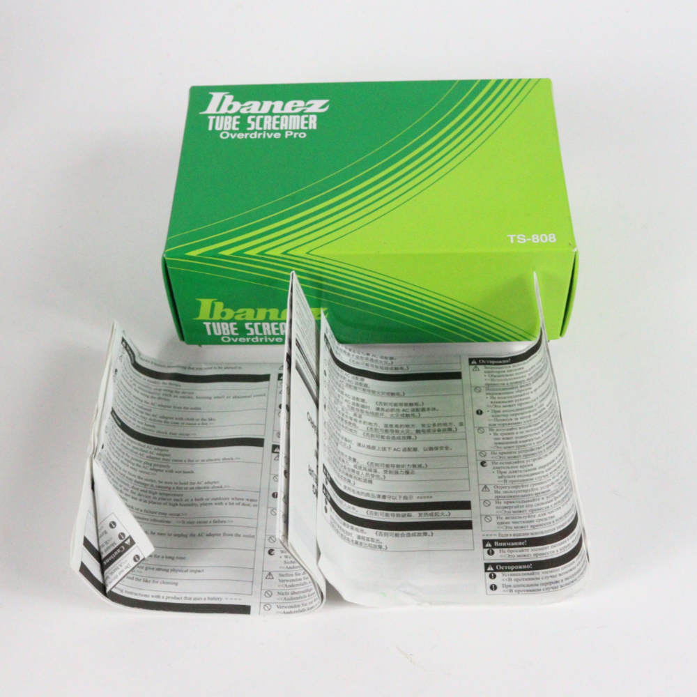 【中古】 チューブスクリーマー アイバニーズ IBANEZ TS808 TUBE SCREAMER オーバードライブ ギターエフェクター 付属品画像