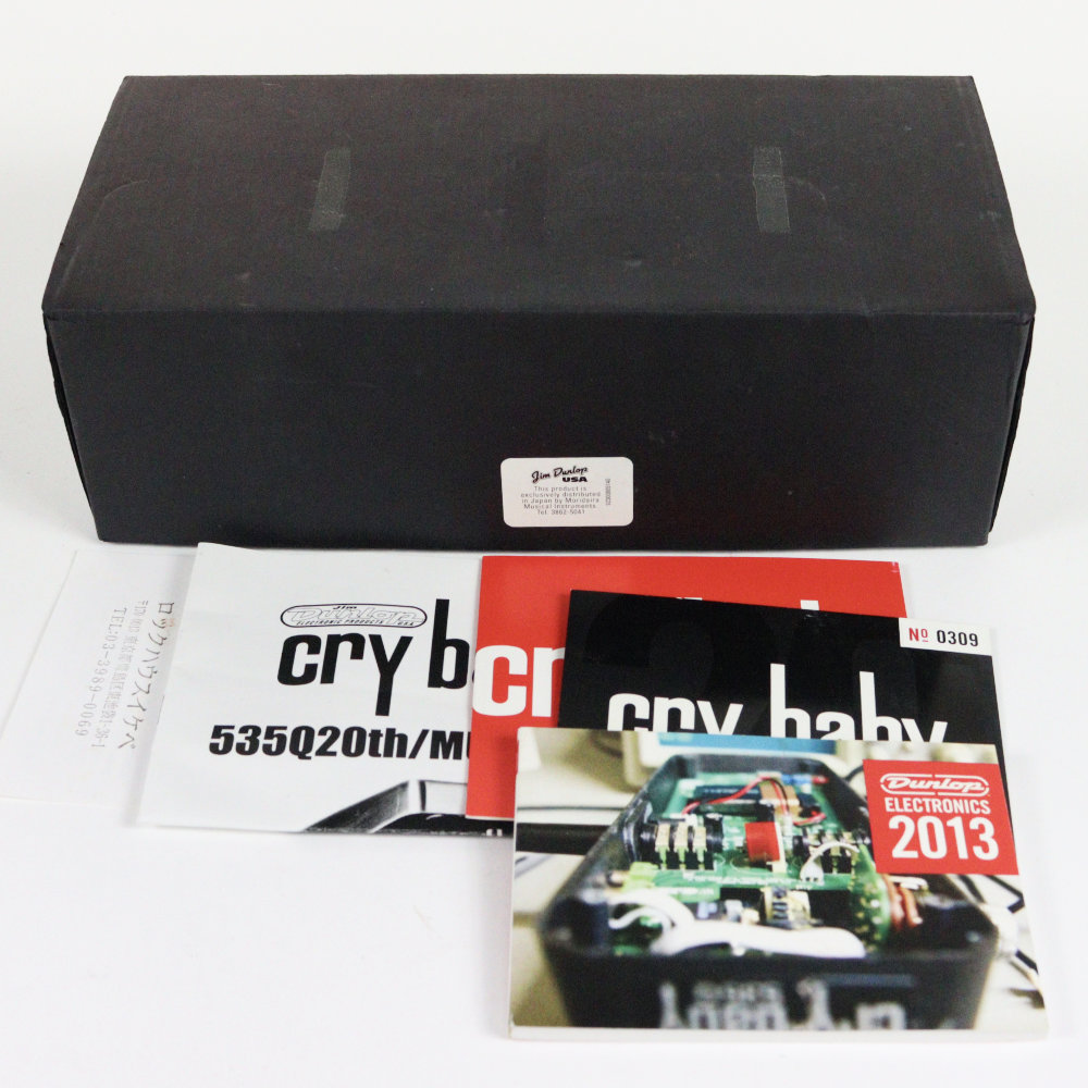 【中古】 ワウペダル Jim Dunlop Cry Baby 535Q-20 20周年記念モデル 付属品