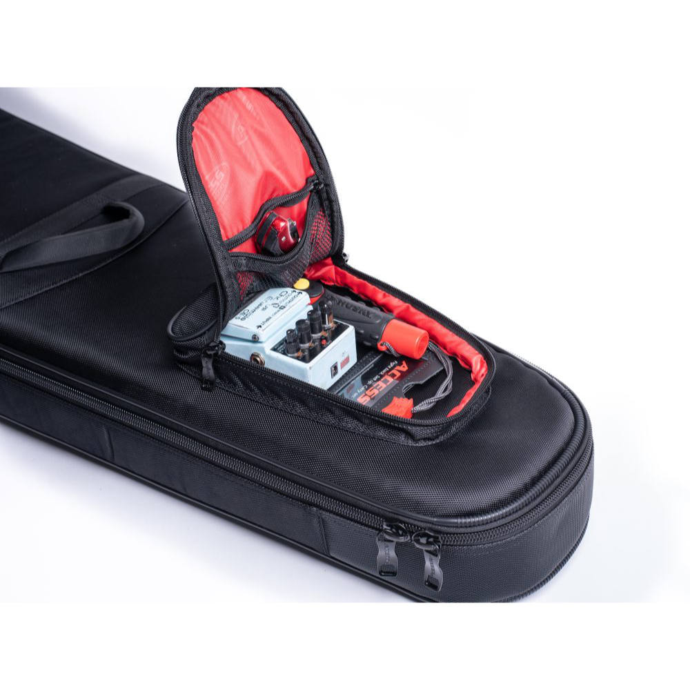 ACCESS アクセス AB4EG1 Stage Fourシリーズ エレキギター用ギグバッグ ポケット使用例画像2