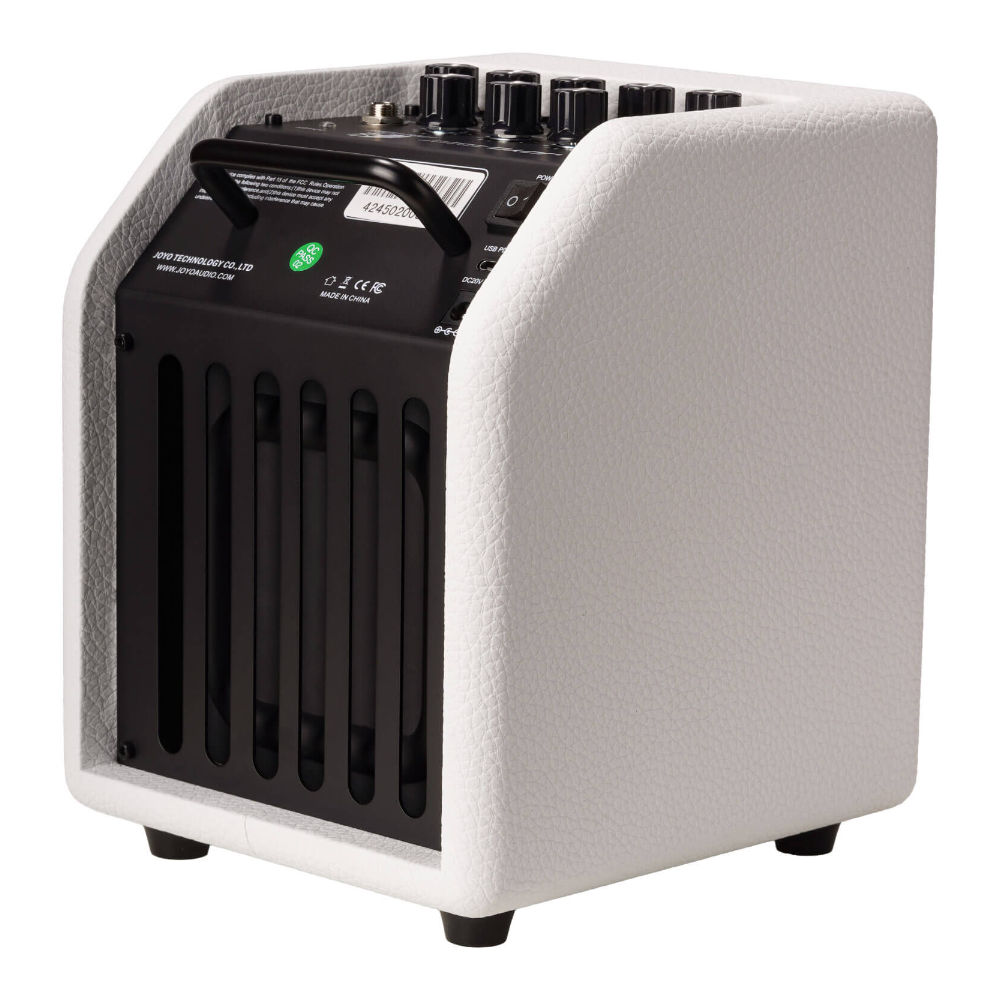 JOYO ジョーヨー BA-30 VIBE CUBE WHT 30W 小型ベースアンプ Bluetooth+OTGオーディオI/F搭載 背面