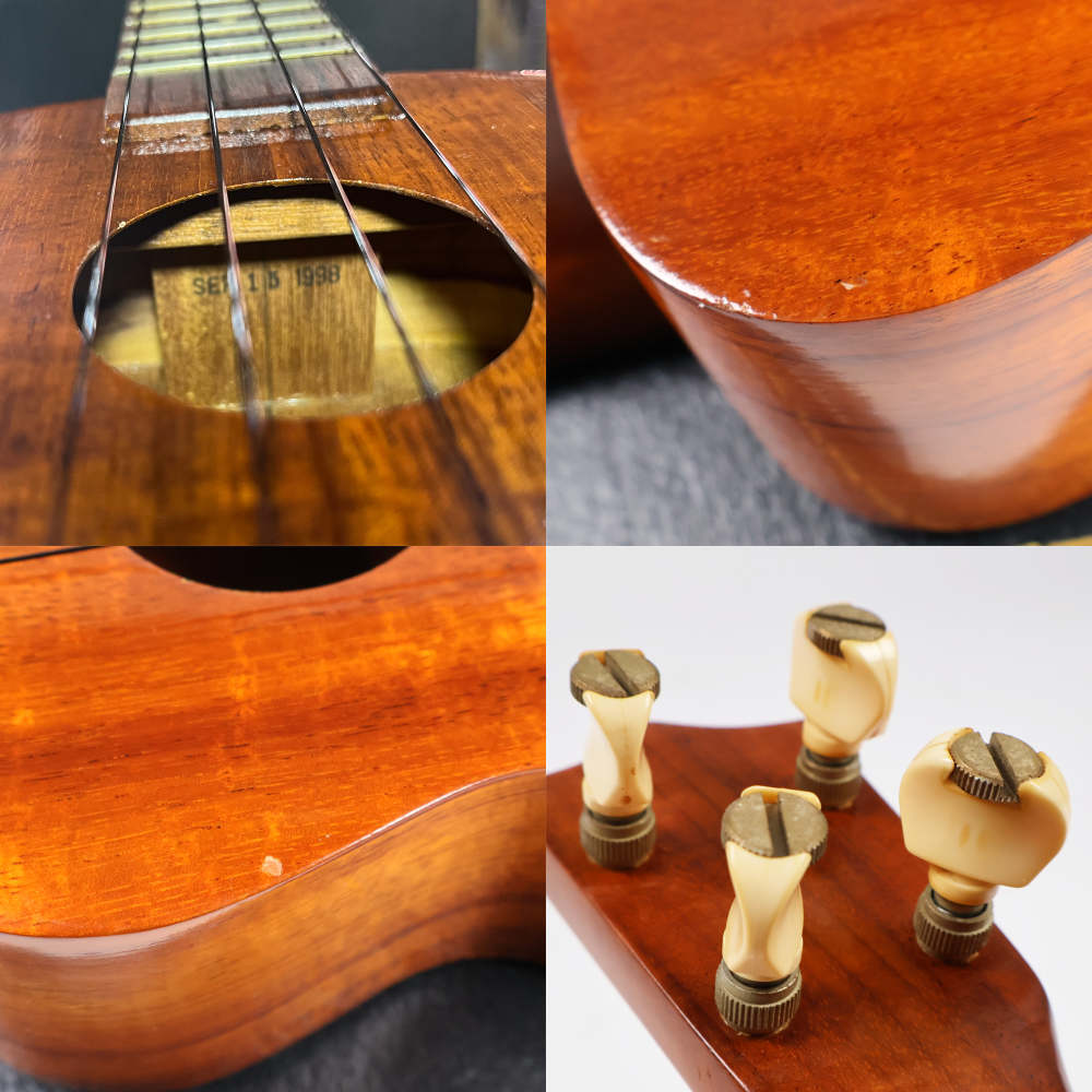 【中古】 ウクレレ KAMAKA ソプラノウクレレ ホワイトラベル 1998年製 カマカ 傷 