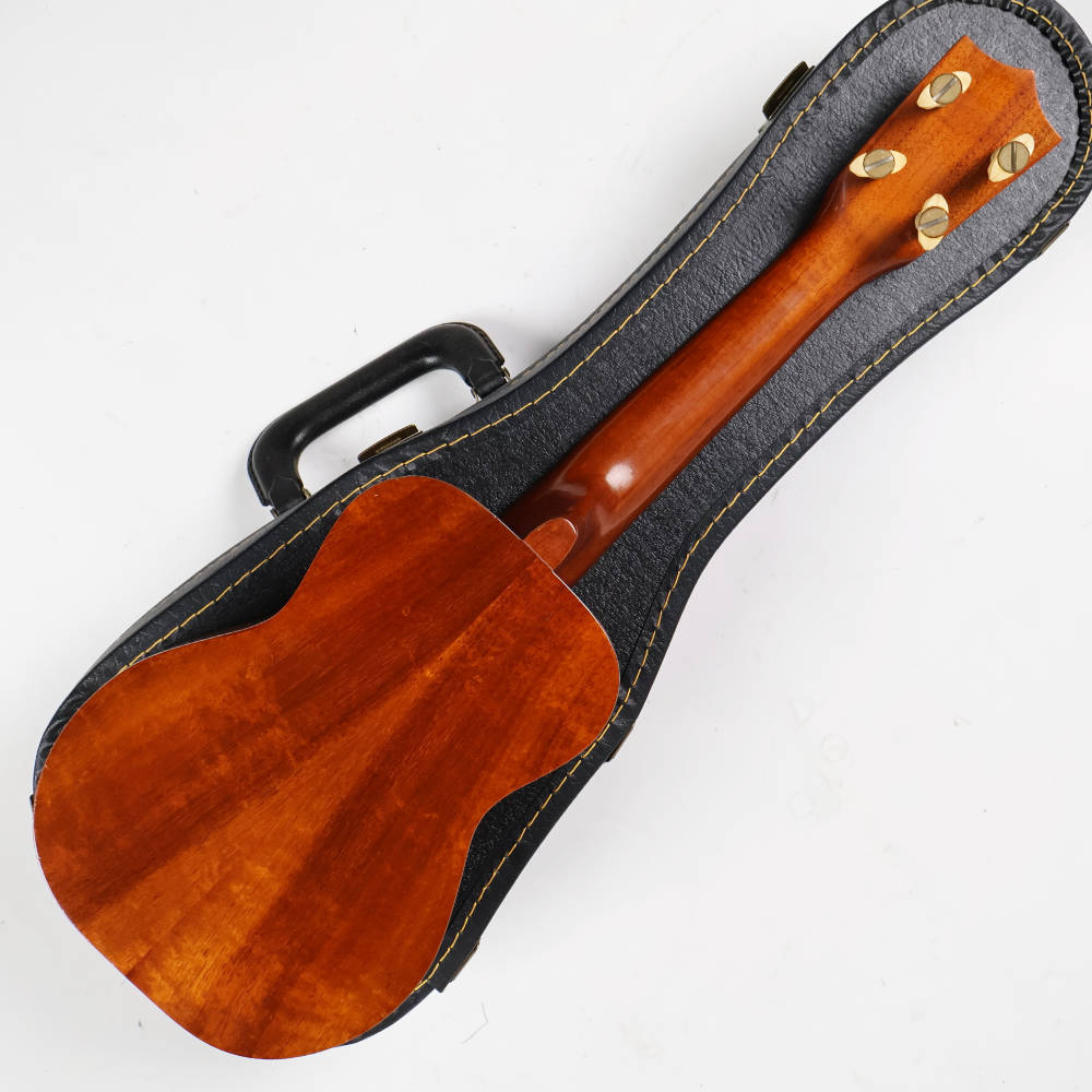 【中古】 ウクレレ KAMAKA ソプラノウクレレ ホワイトラベル 1998年製 カマカ ボディバック画像 