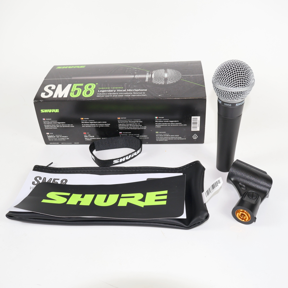 【中古】 マイク ダイナミックマイク ボーカル用 SHURE SM58 シュアー 58 ゴッパ シュア