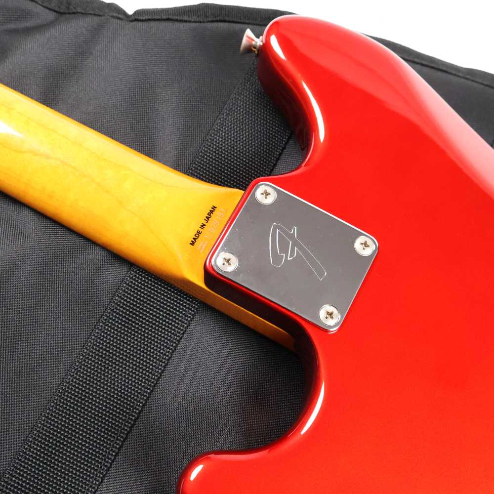 【中古】 エレキギター Fender Japan MG69/MH CAR 2010-2012年製 フェンダージャパン ムスタング キャンディーアップルレッド マッチングヘッド ネックプレート