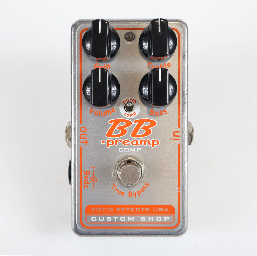 【中古】 プリアンプ コンプレッサー XOTIC CUSTOM SHOP BB preamp comp BBプリアンプ コンプ