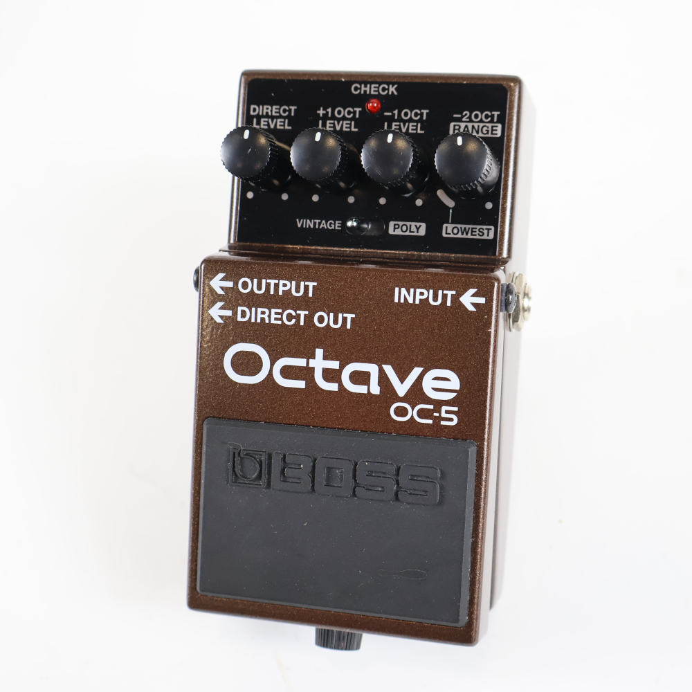 【中古】 オクターバー エフェクター BOSS OC-5 Octave ギターエフェクター オクターブ 詳細画像