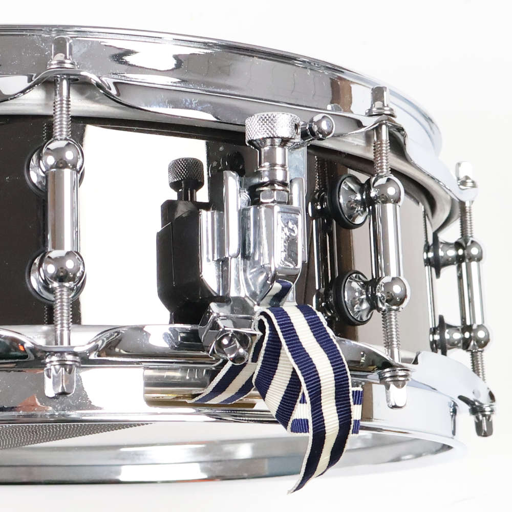 【中古】 スネアドラム パール Pearl S1440PBT Steel Shell piccolo 14×4 ピッコロ スネアドラム ストレイナー 