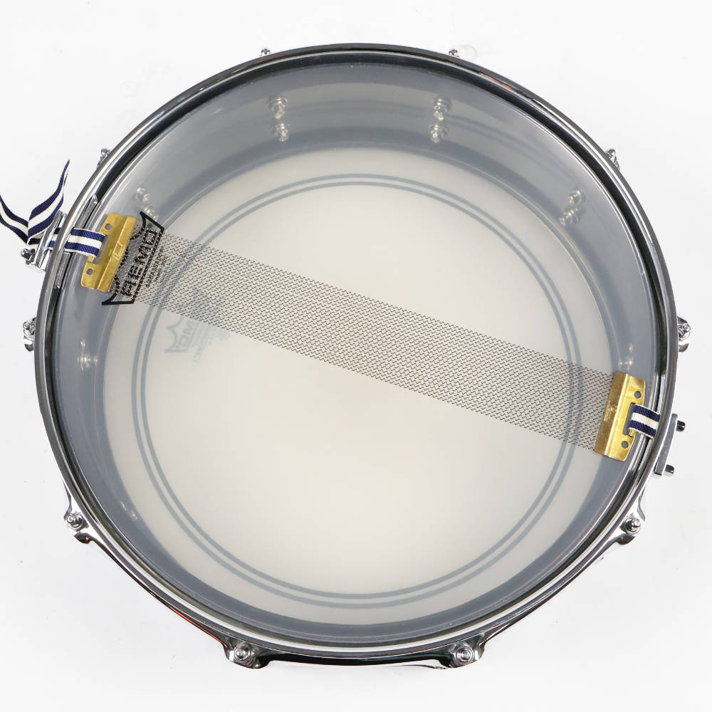 【中古】 スネアドラム パール Pearl S1440PBT Steel Shell piccolo 14×4 ピッコロ スネアドラム 本体画像 裏 