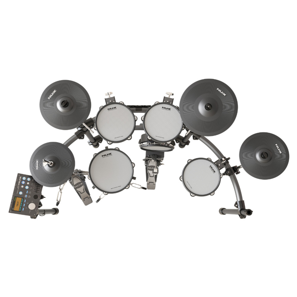 NUX ニューエックス DM-8 Flagship Digital Drum Kit 電子ドラム トップ画像