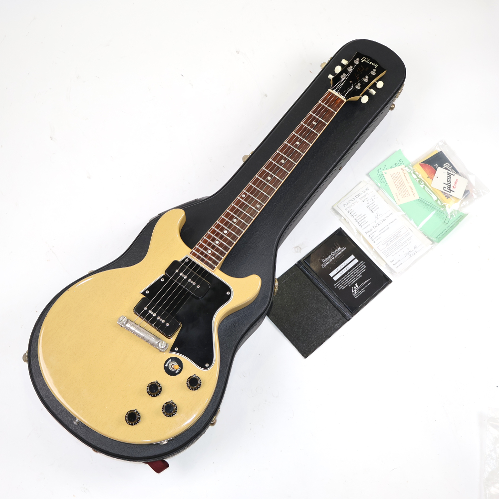 【中古】 エレキギター Gibson Custom Shop 1960 Les Paul Special DC TV Yellow VOS 2008年製 Double Cutaway ギブソン レスポールスペシャル ダブルカッタウェイ TVイエロー