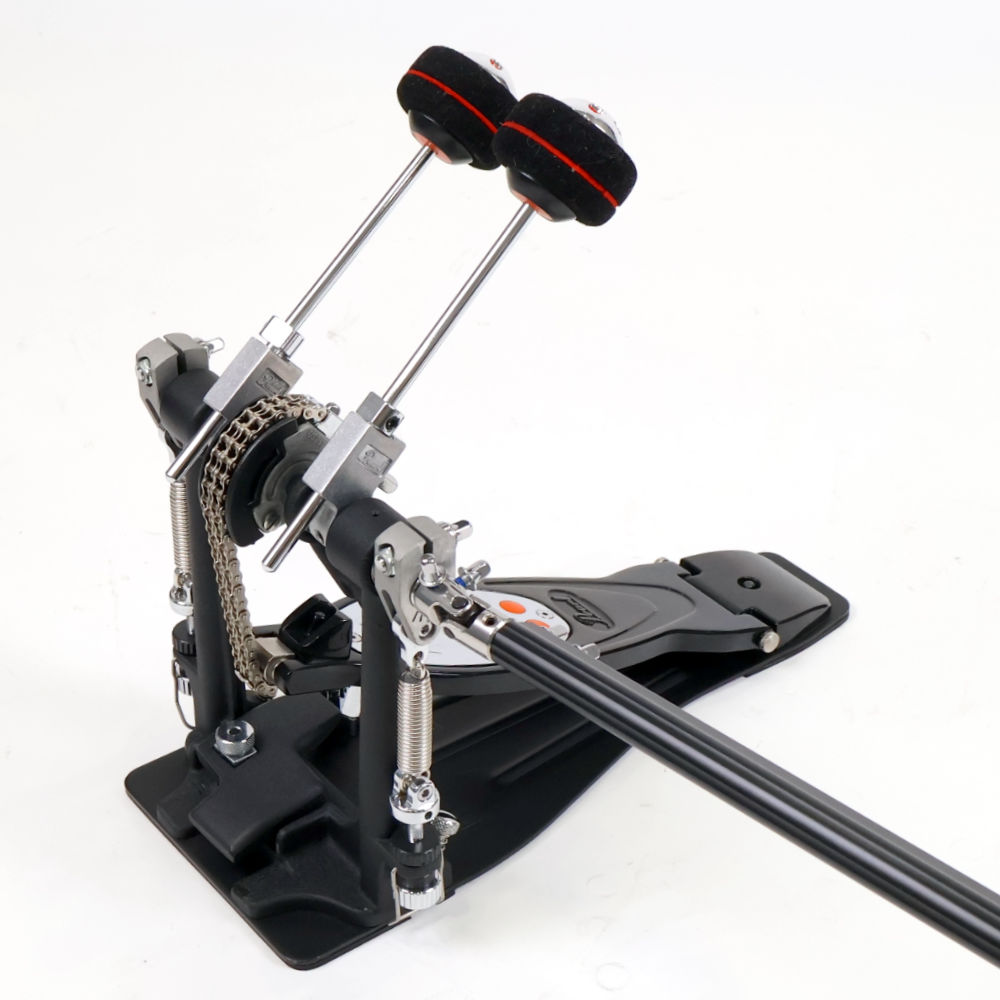 【中古】 ツインペダル パール Pearl P-2102C Eliminator II ツインペダル ドラムペダル シャフト側